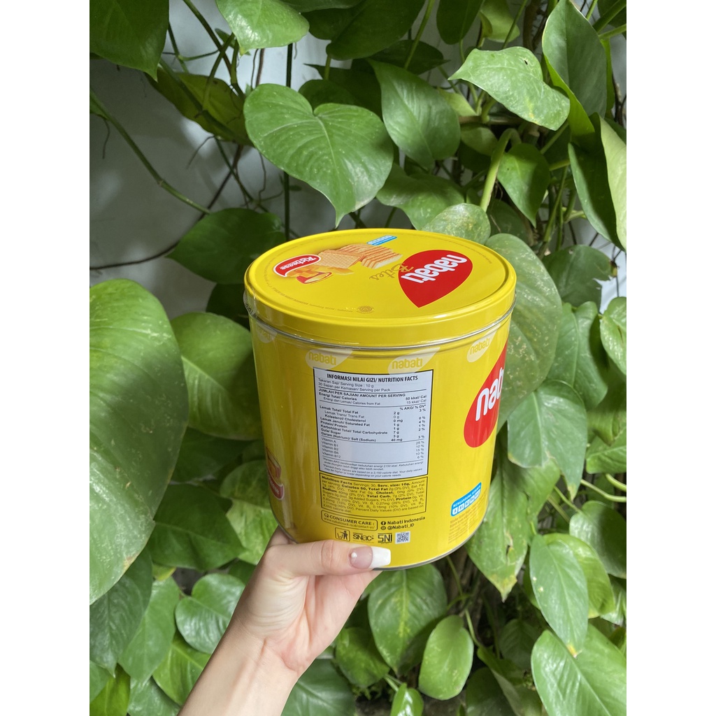 Bánh Kem Xốp Phô Mai Richeese Nabati Bites Cheese Cream Wafer