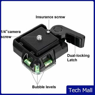 Camera Camcorder Tripod Monopod Ball Head Quick Release Plate Clamp Adapter