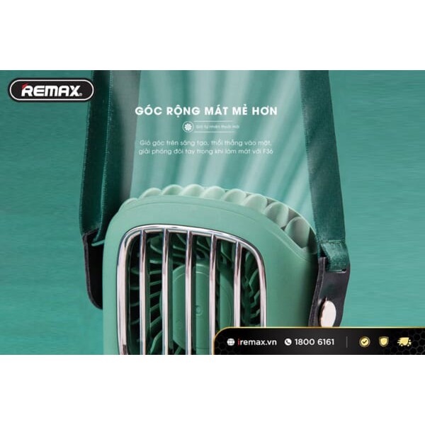 [FreeShip][Ship 2H]Quạt đeo cổ mini Remax F36 - Hàng chính hãng | BigBuy360 - bigbuy360.vn