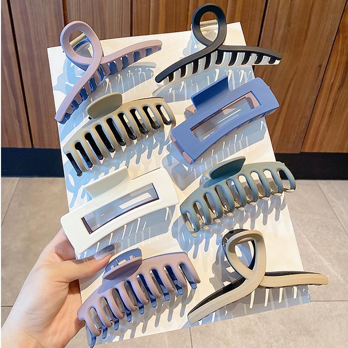 Kẹp tóc màu sắc phong cách Hàn Quốc thời trang dành cho nữ