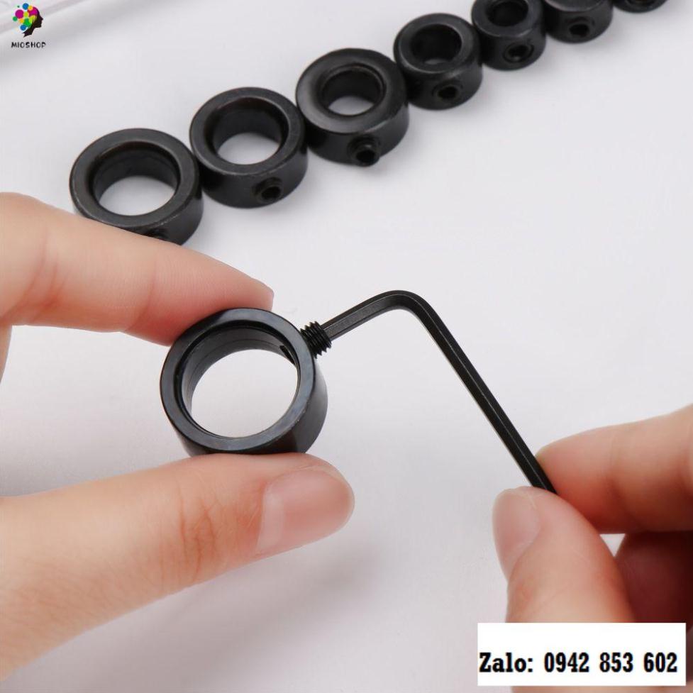 Bộ 8 Vòng Giới Hạn Mũi Khoan 3-16mm Hỗ Trợ Chế Biến Gỗ Chuyên Dụng