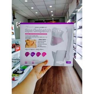 Miếng dán tan mỡ bụng ttmary spa gel patch 42°c siêu hot
