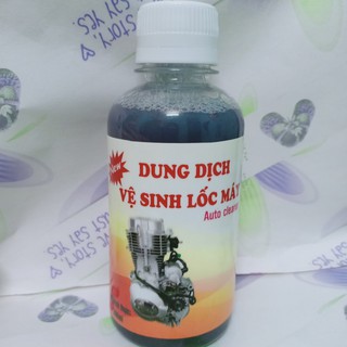 lọ tẩy lốc máy và chổi vệ sinh