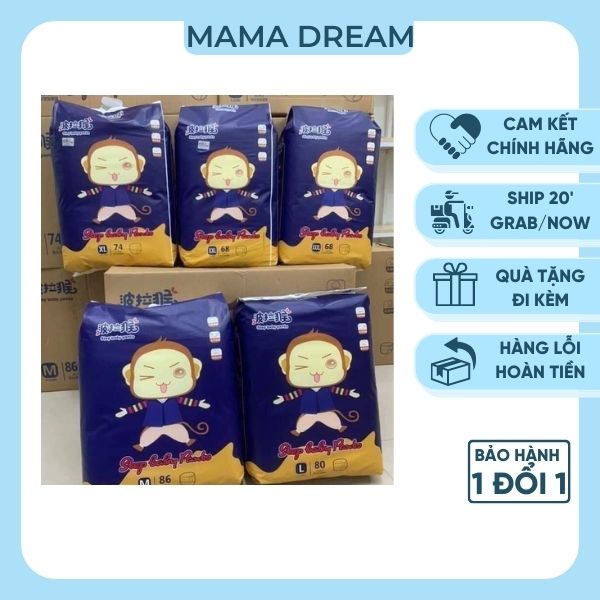 Tã/Bỉm Step Baby Bỉm Cao Cấp Nội Địa Trung Size Dán Quần Sd/Md86/M86/L80/XL74/XXL68/XXXL68