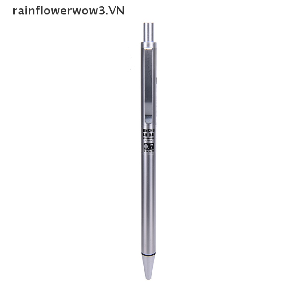 Bút Chì Cơ Tự Động 0.7mm Bằng Kim Loại Tiện Dụng Cho Học Sinh