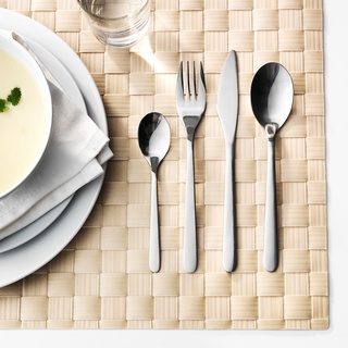 Mua Bộ 4 dao  dĩa  thìa ăn bàn ăn Fornuft IKEA