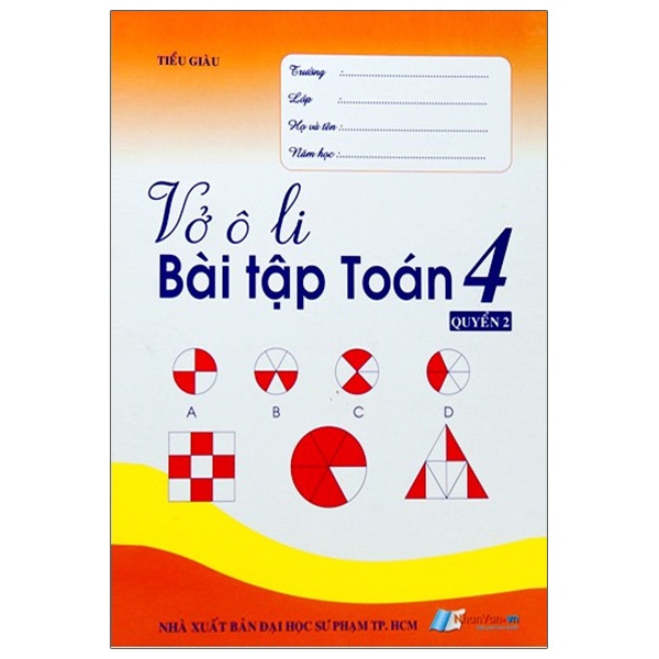 Sách Vở Ô Li Bài Tập Toán Lớp 4 - Quyển 2