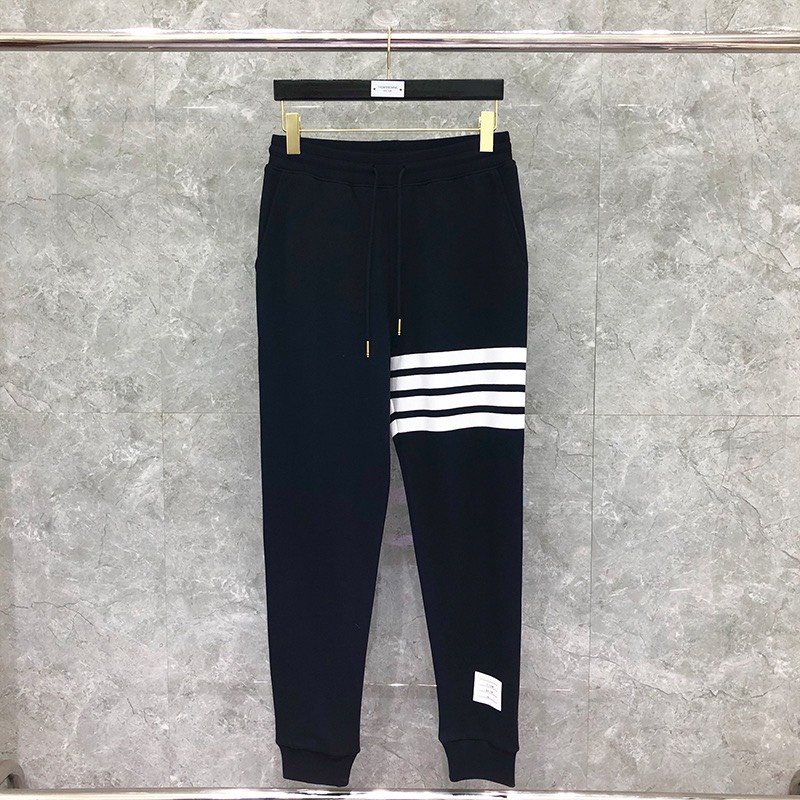 Quần jogger thể thao , quần thom kẻ viên ngang phong cách