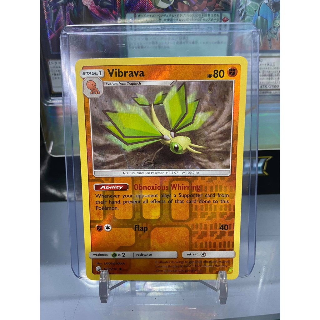 [ Dưa Hấu Yugioh ] Lá bài thẻ bài Pokemon Vibrava