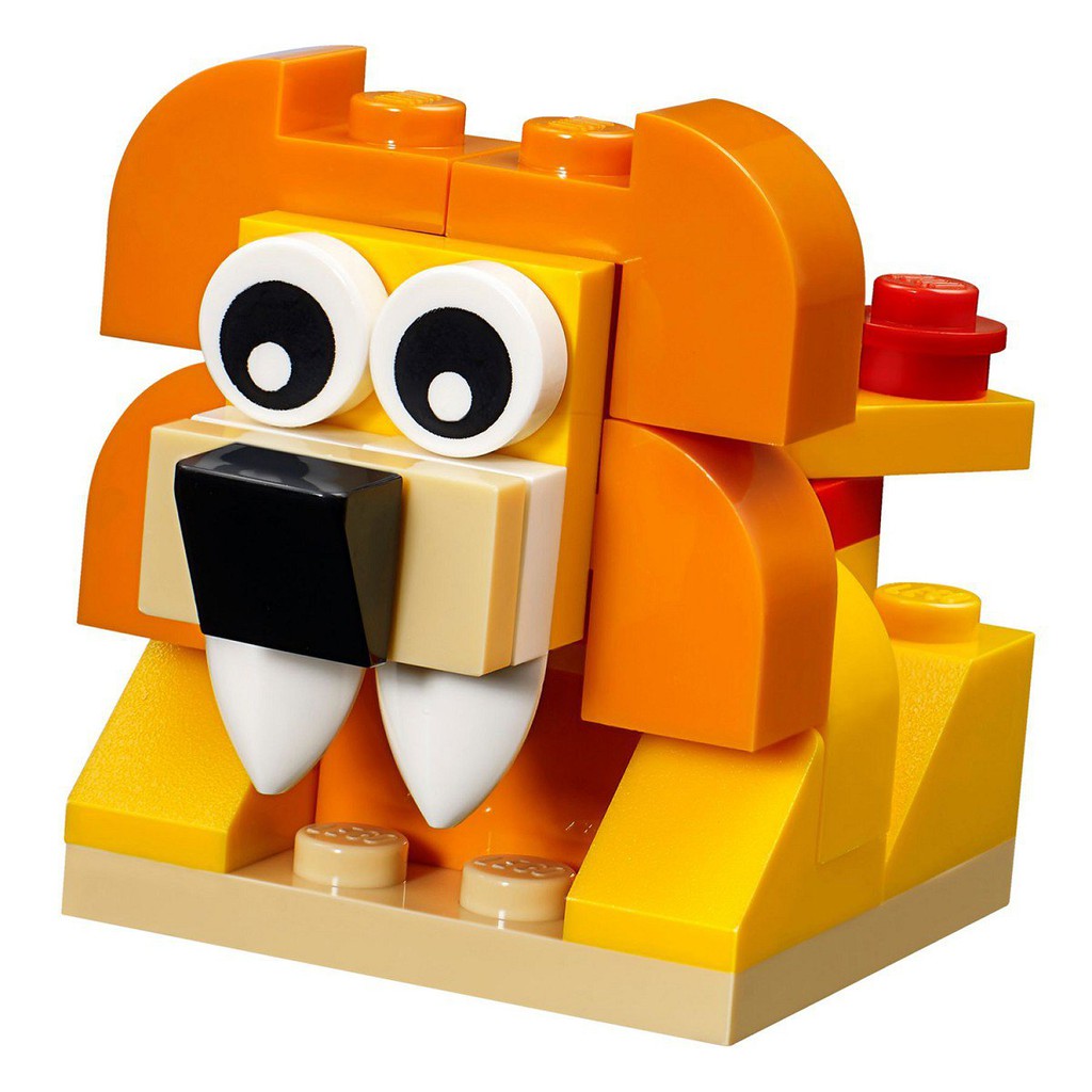Hộp Lego Classic Màu Cam - Mã SP 10709 với 55 chi tiết.