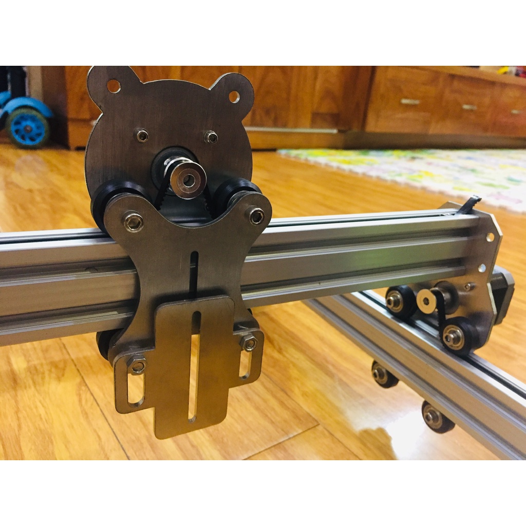 ⚡️SIÊU RẺ⚡️ Khung máy khắc laser, máy vẽ CNC mini - Bích bằng inox