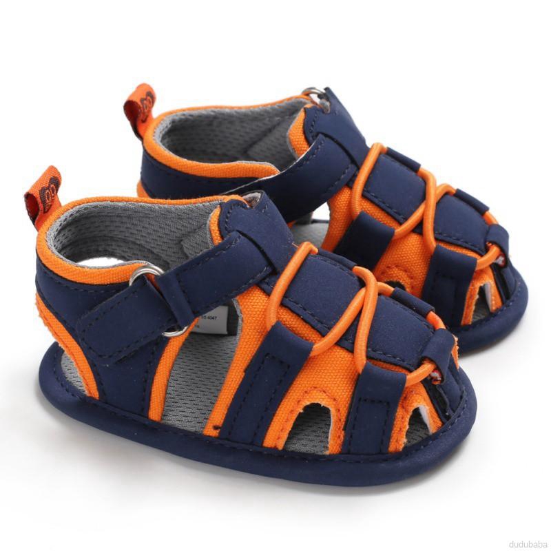 Sandal chống trượt cho bé trai 0-18 tháng tuổi