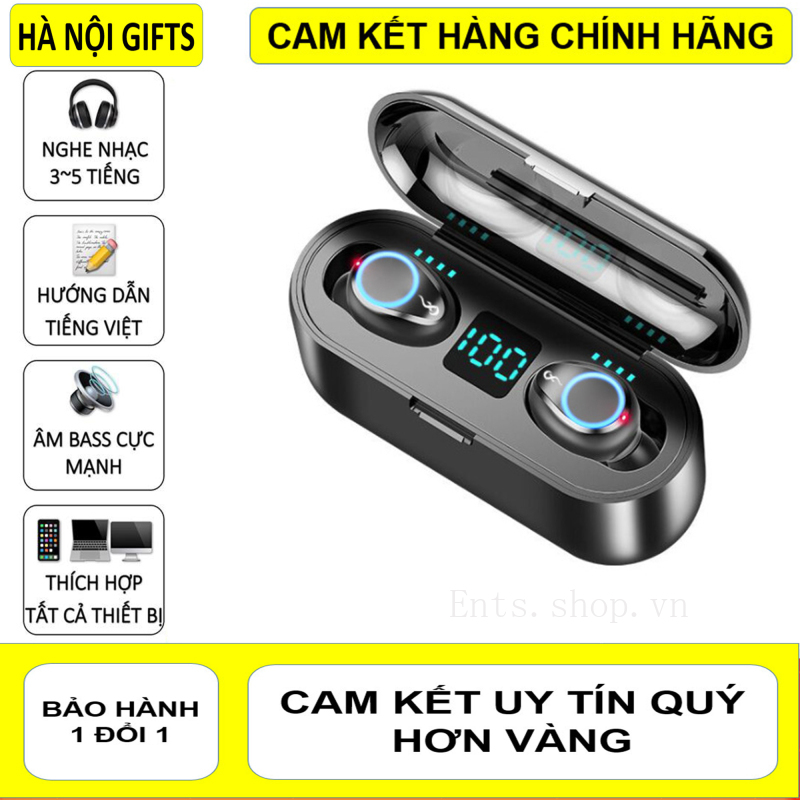 Tai Nghe Bluetooth Amoi F9 Pro Max 2020 Phiên Bản Mới Nhất Chống Thấm Nước Dùng Cho Android và iOS