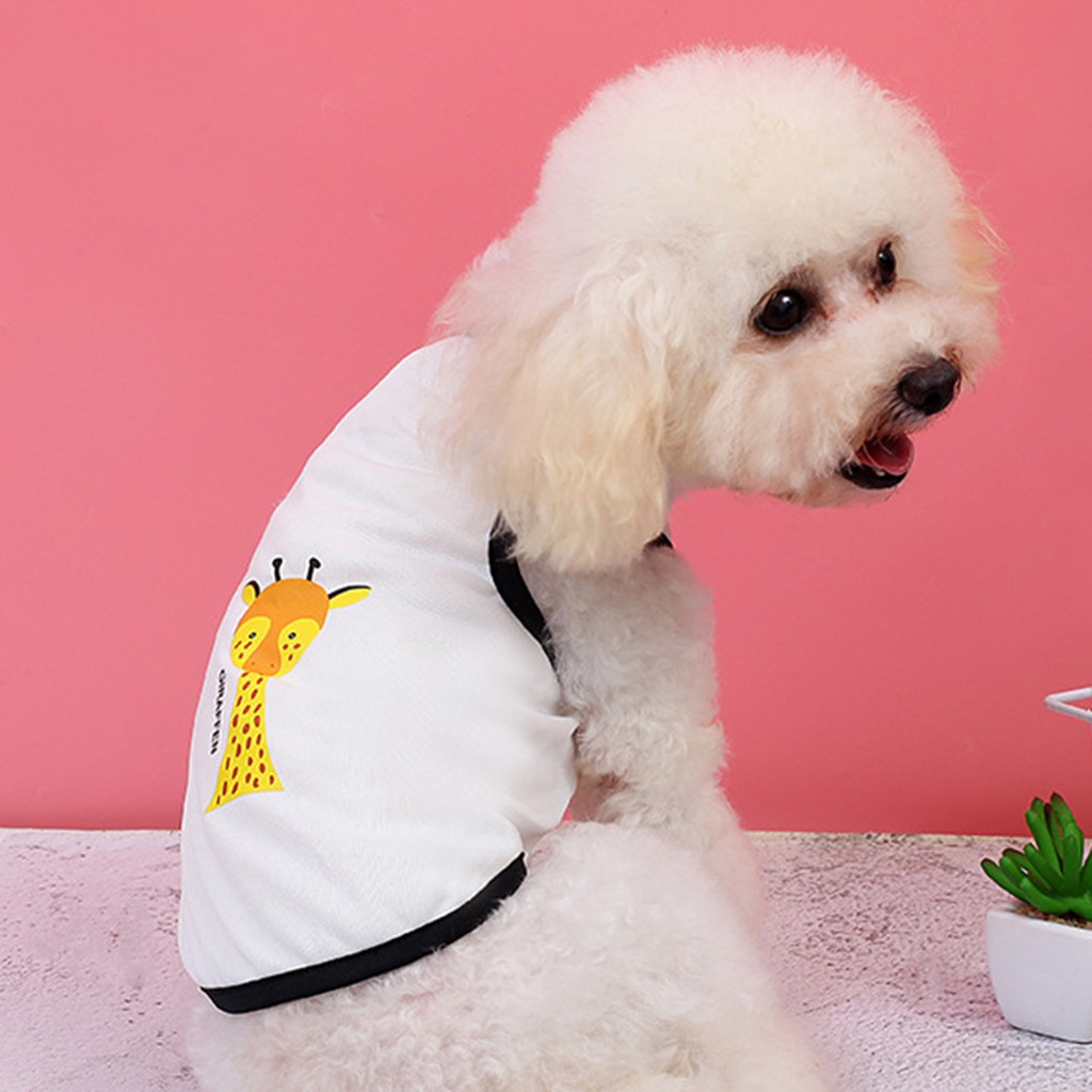Áo Thun Hoạt Hình Dành Cho Thú Cưng