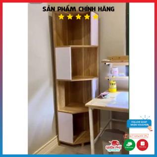 Kệ Góc Tường Ngũ Giác, tiện lợi, kệ đa năng, bền đẹp chất gỗ MDF dễ dàng lắp ráp