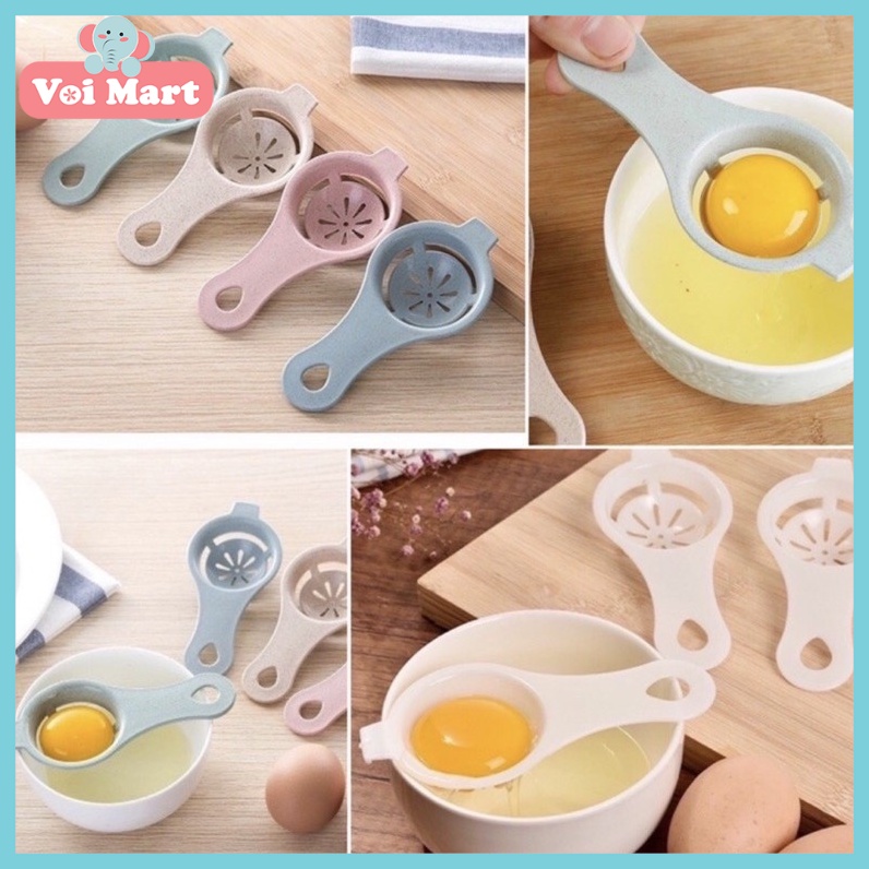 🐣SIÊU SALE🐣 Dụng Cụ Tách Lòng Đỏ Lòng Trắng Trứng Gà Bằng Lúa Mạch Cao Cấp