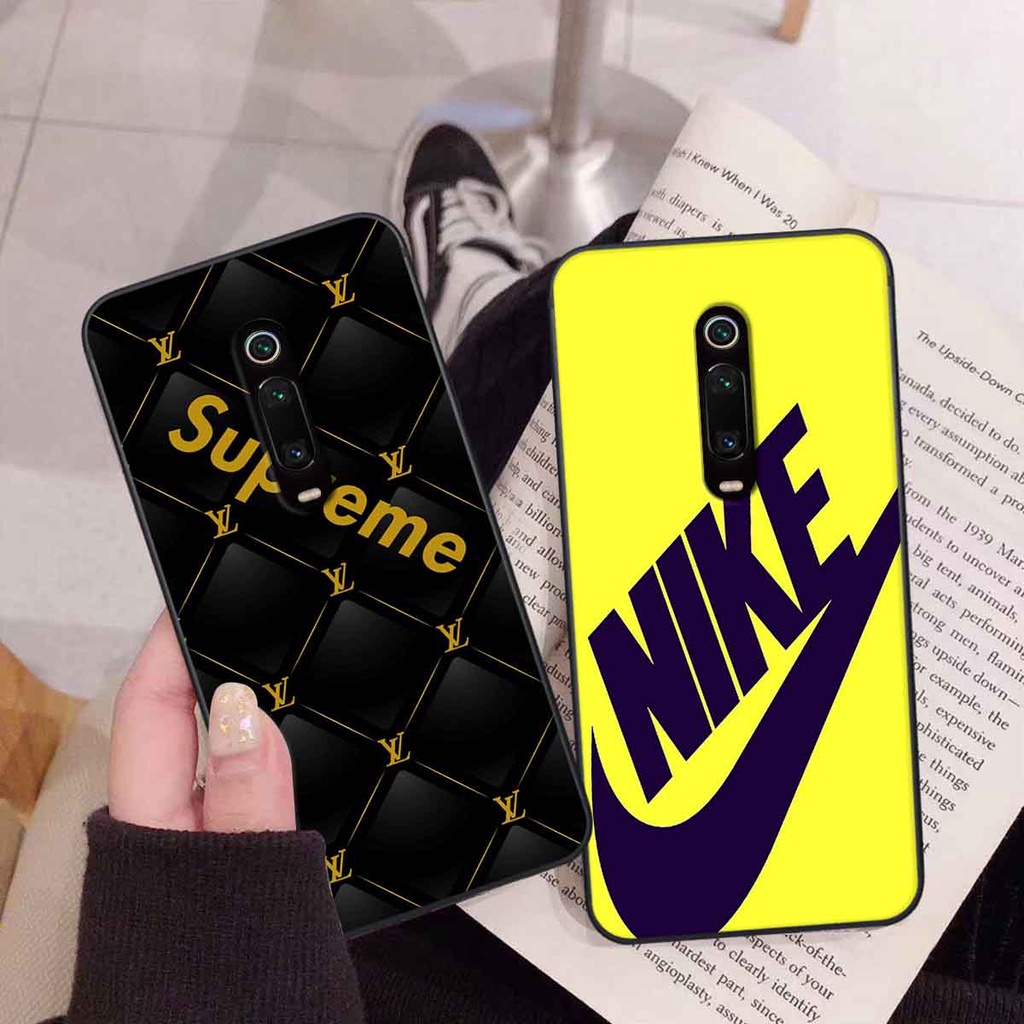 Ốp Xiaomi Redmi K20 in hình thương hiệu L.V, N.I.K.E cá tính, đẳng cấp
