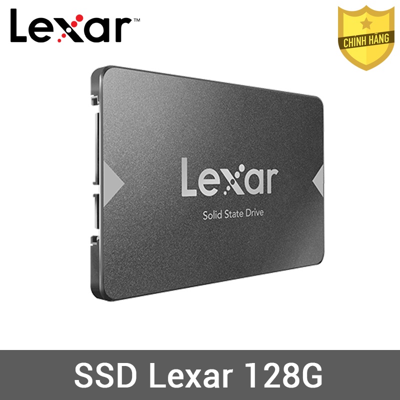 SSD Lexar NS100 128G 6Gb/s 2.5 inch (Đọc 520MB/s - Ghi 450MB/s)