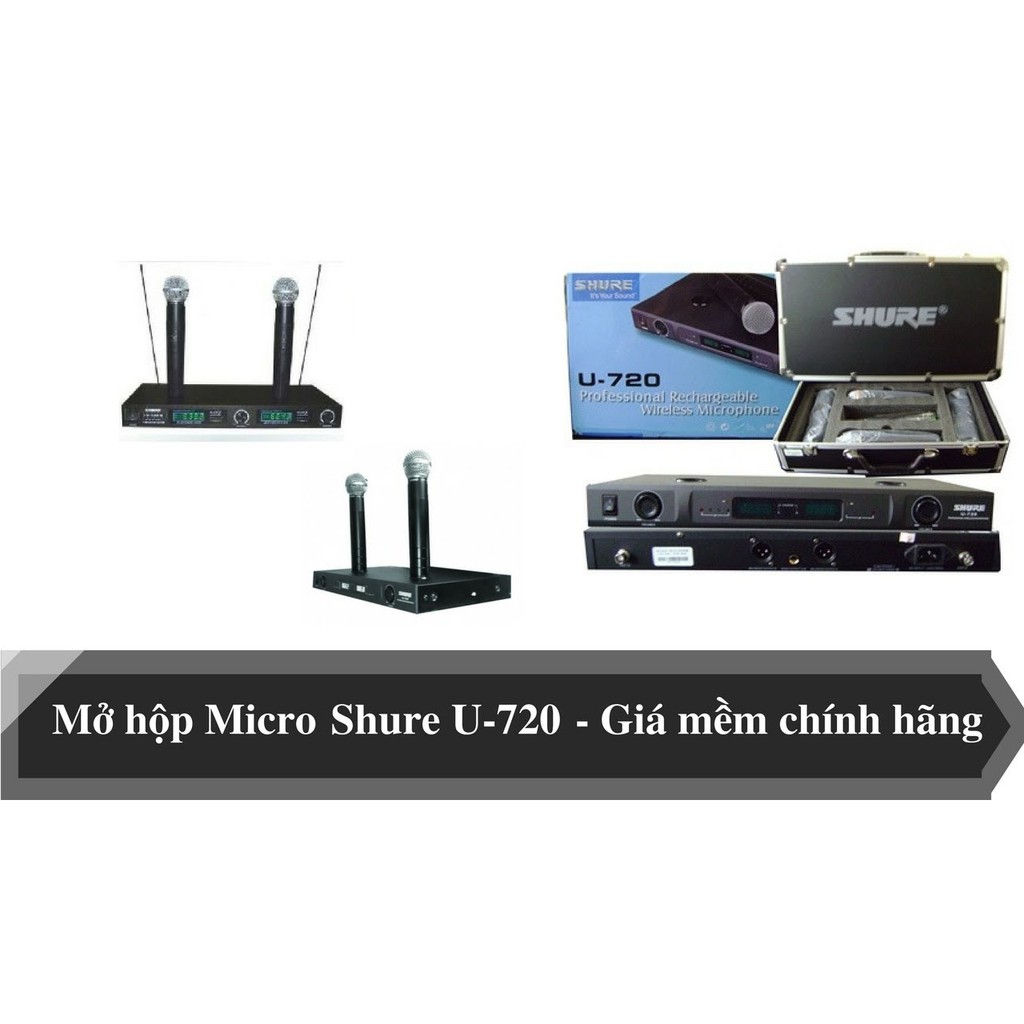 Micro không dây Shure U720