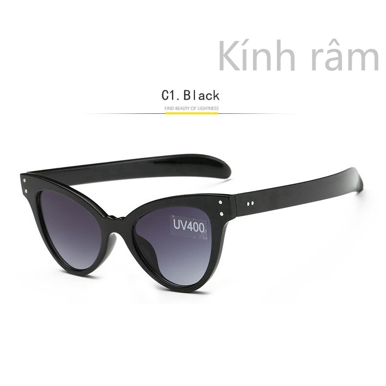 Kính mát mắt mèo phong cách vintage thời trang cho nữ