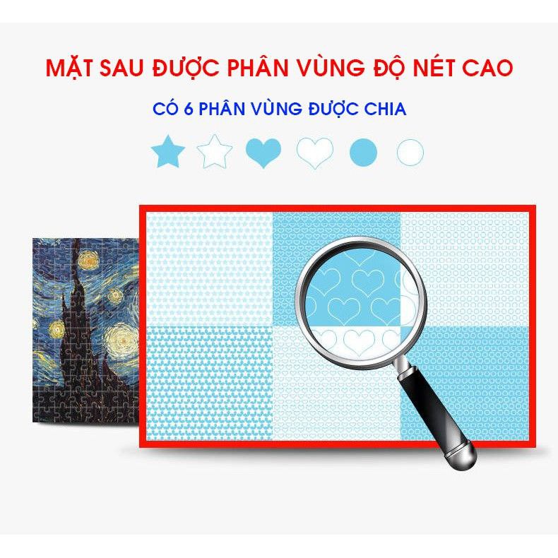 Tranh Ghép 1000 Mảnh Giấy Mini/Jigsaw Puzzle/Tranh Xếp Hình Cho Bé Từ 7 Tuổi/Tranh Nhiều Chủ Đề/Tranh Phát Triển Tư Duy