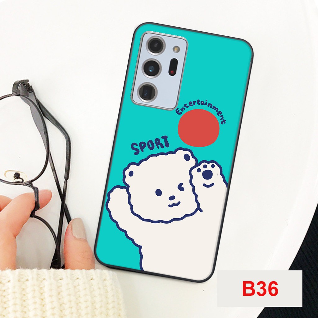 [FREESHIP]ỐP LƯNG SAMSUNG NOTE 20/NOTE 20 PLUS/NOTE 20 ULTRA CHÚ GẤU SIÊU CUTE