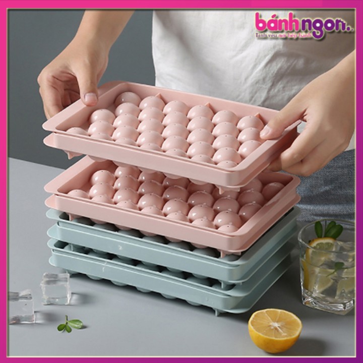 KHUÔN NHỰA LÀM THẠCH RAU CÂU,ĐÁ BI 33 VIÊN