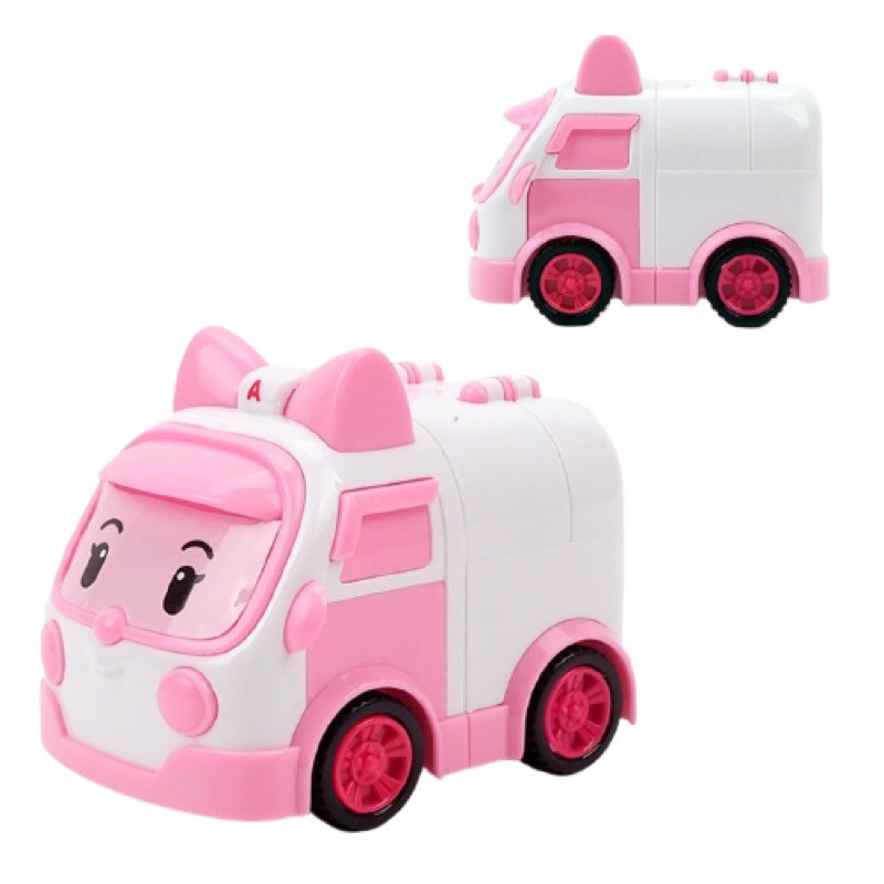 [Nhiều mẫu] Đồ chơi 1 xe ROBOCAR POLI chạy dây CÓT 12C y hình cho bé 8316