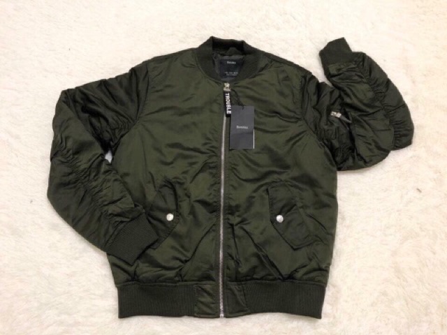 Áo bomber bsk sẵn đỏ xs, rêu S auth