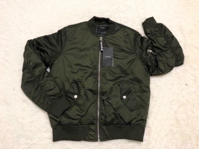 áo bomber bsk sẵn đỏ xs, rêu S auth