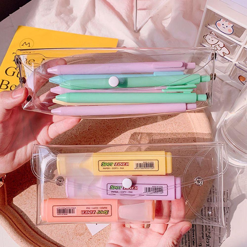 Túi Nhựa PVC Trong Suốt Đựng Mỹ Phẩm Tiện Dụng Khi Đi Du Lịch