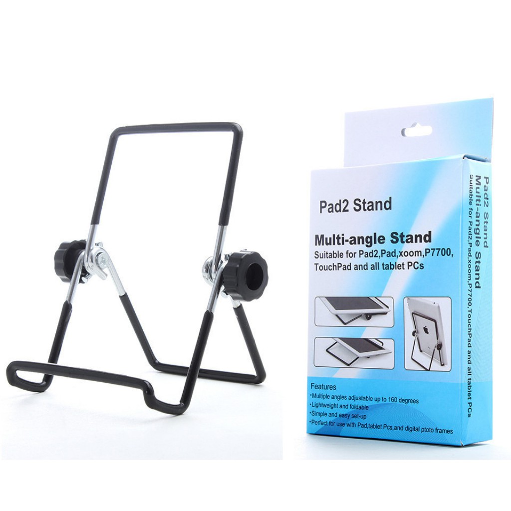 Giá đỡ ipad - kệ đỡ ipad - Chắc chắn - Bền đẹp - Pad 2 Stand kim loại cao cấp cho iPad - Máy Tính Bảng | BigBuy360 - bigbuy360.vn