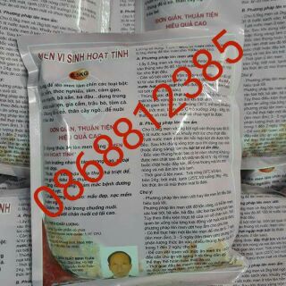 10 GÓI MEN Ủ THỨC ĂN HOẠT TÍNH