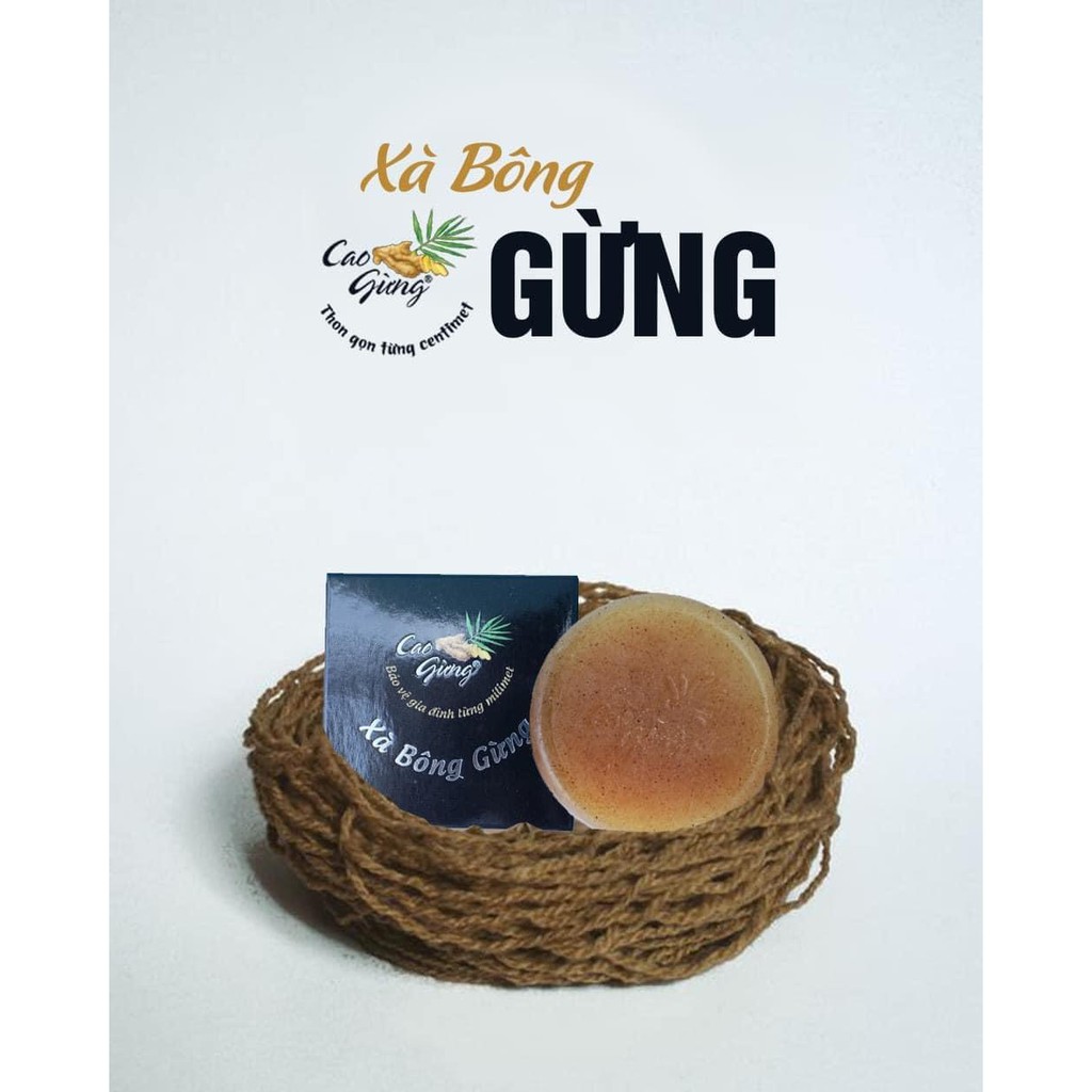Xà Bông Cục Lá Gừng Thiên Nhiên Việt | BigBuy360 - bigbuy360.vn