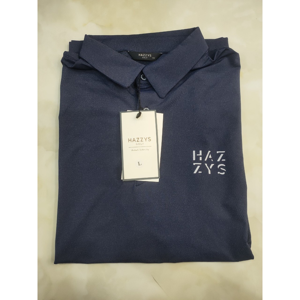 ÁO CỘC GOLF NAM HAZZYS CO GIÃN 4 CHIỀU THẤM HÚT MỒ HÔI