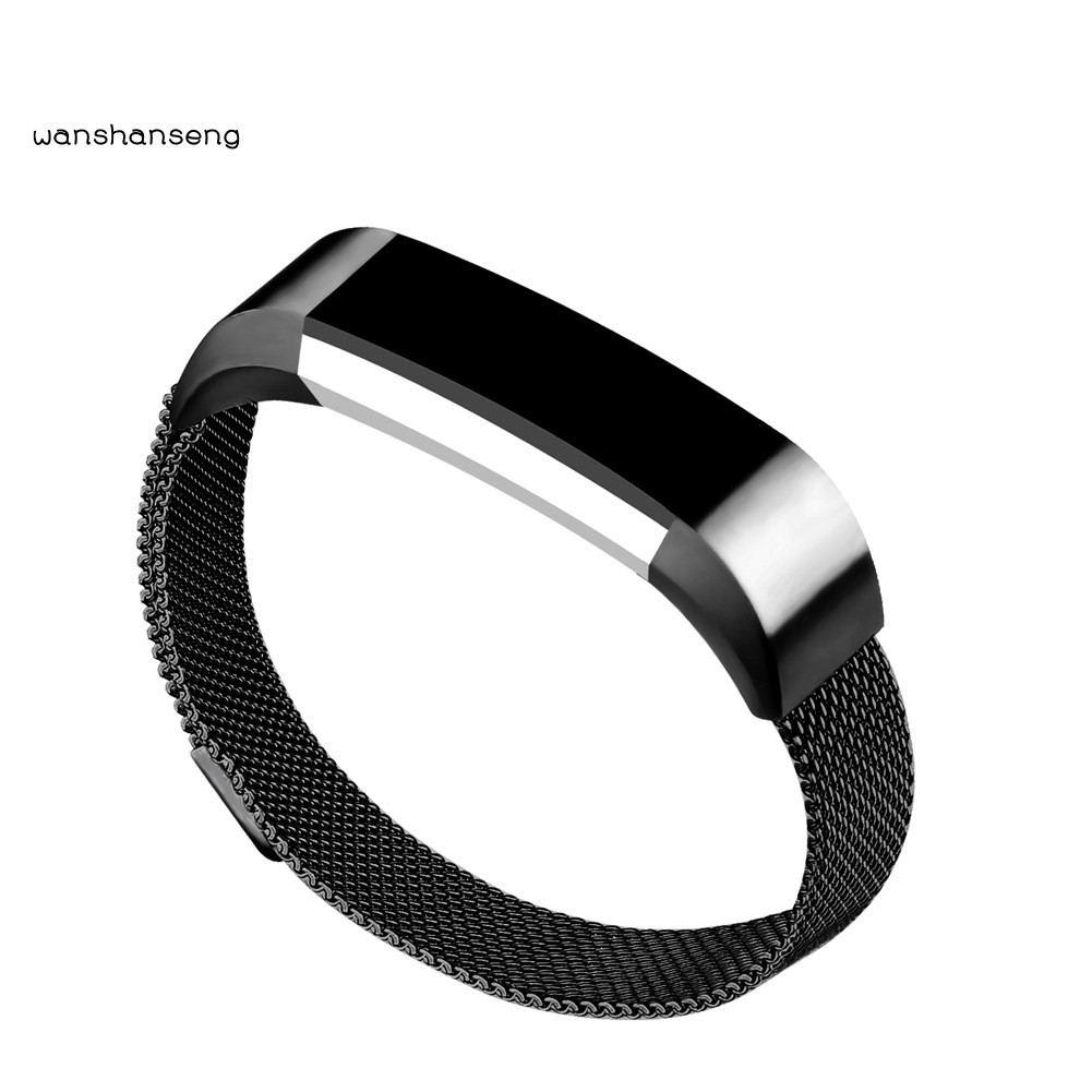 Dây Đeo Thay Thế Dạng Lưới Từ Tính Bằng Thép Không Gỉ Cho Fitbit Alta