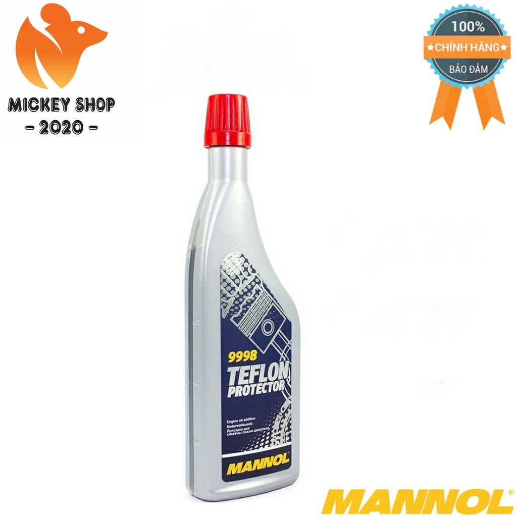 [Pro] Tăng Độ Trơn Và Giảm Ma Sát Tối Đa Cho Động Cơ MANNOL 9998–200ML Teflon Protector, Hàng Chính Hãng -Mickey2020shop