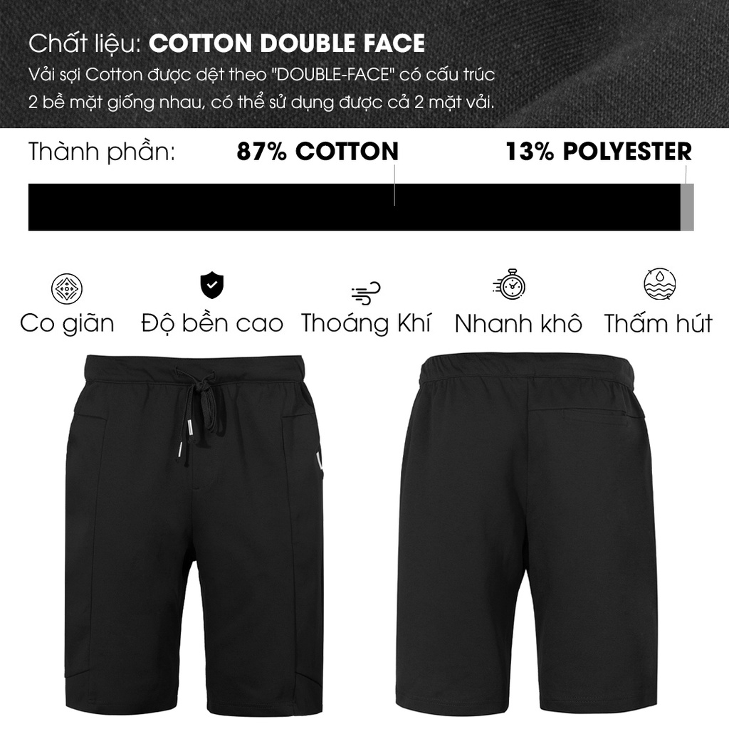 Quần Short Nam Đơn Giản Thương Hiệu Y2010 Ver33 20986 |YaMe|