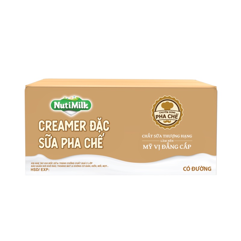 Creamer đặc Sữa pha chế có đường Nuti Hộp 1284g - Thương Hiệu NUTIFOOD - YOOSOO MALL