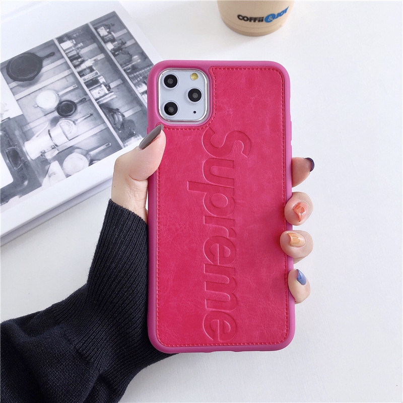 ÔỐp điện thoại trơn logo Supreme cho iPhone 6 / 6S / 7 / 8 Plus / X / XS / XR / XS MAX / iPhone 11 | BigBuy360 - bigbuy360.vn