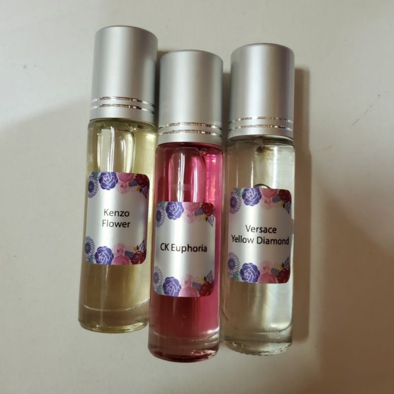 3 chai tinh dầu nước hoa Pháp