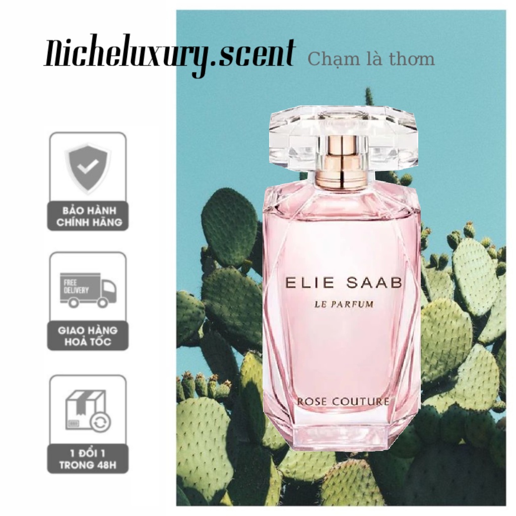 🅽🅸🅲🅷🅴 - Nước hoa Elisaab Le Parfum Rose Couture - 10ml