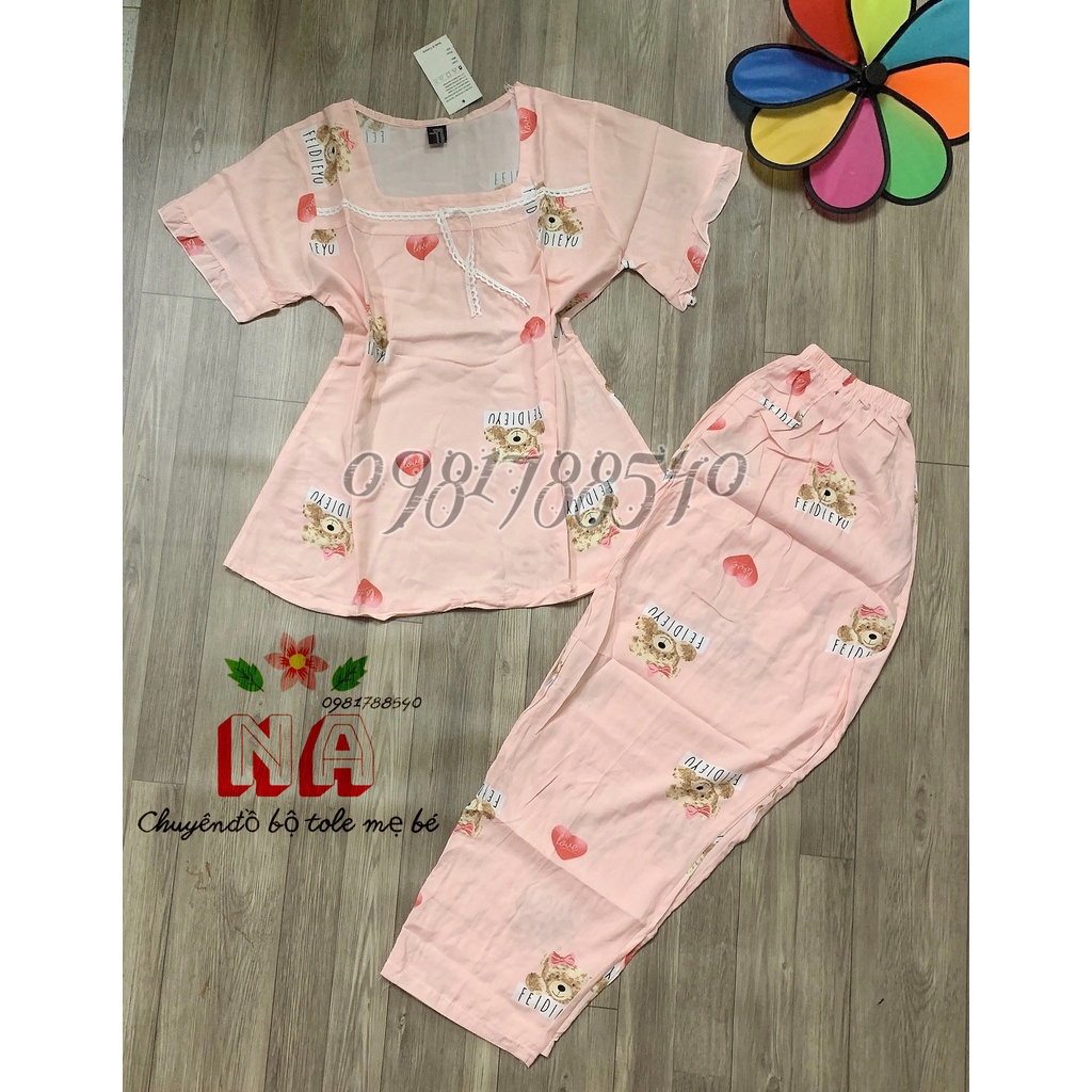 [ ĐỒ BỘ TOLE ] 9 TẤC CỔ VUÔNG PHỐI REN ( 45-75KG) | BigBuy360 - bigbuy360.vn