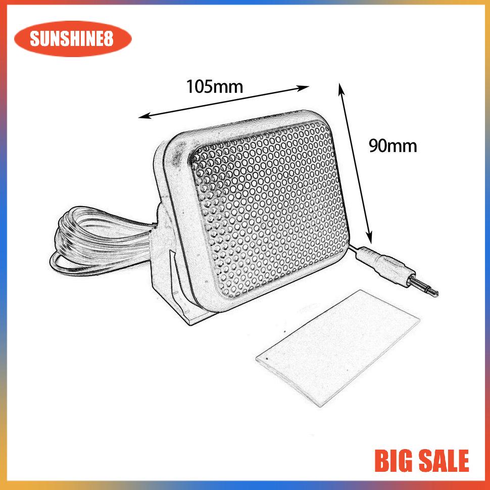 【SUN】⚡Loa ngoài mini NSP⚡ - For Yaesu for Kenwood for ICOM Transceiver