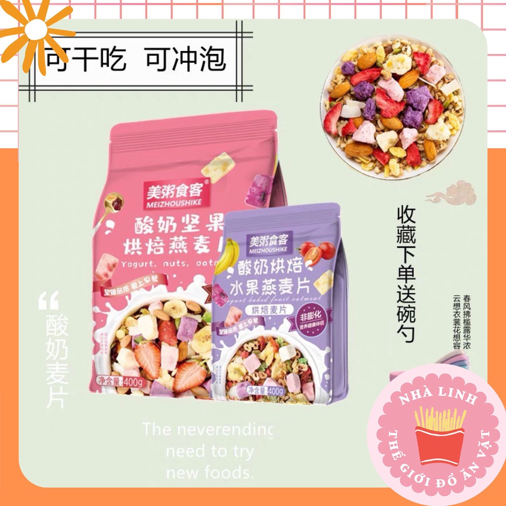 NGŨ CỐC SỮA CHUA