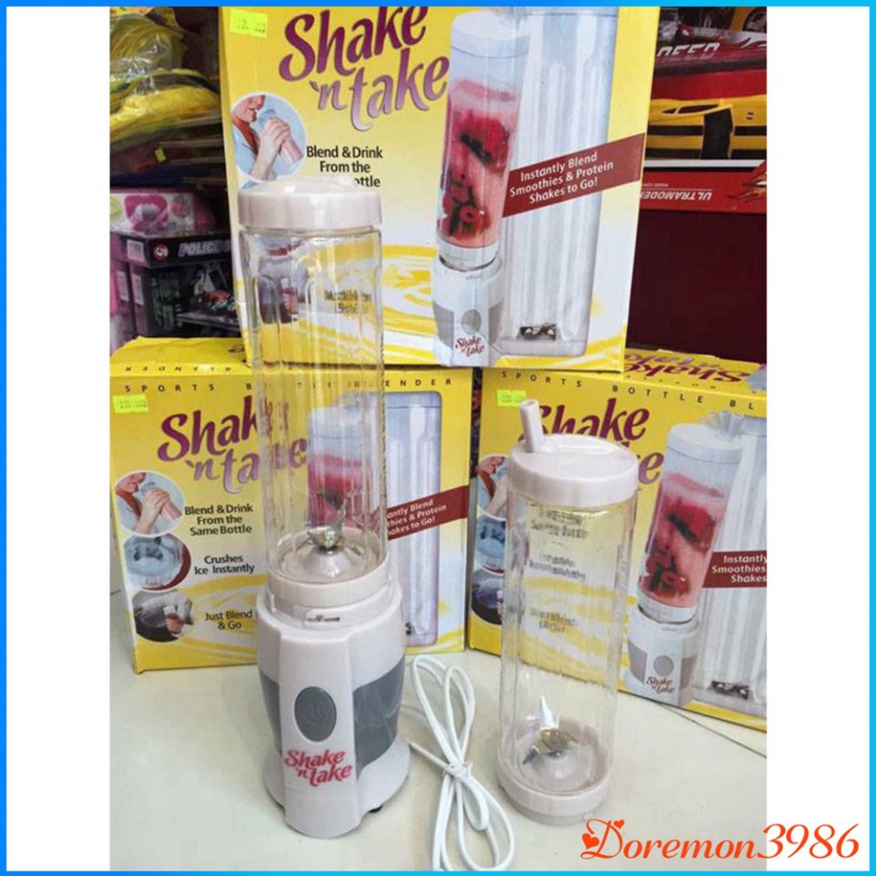 [XẢ KHO] Máy xay sinh tố Shake n take 2 cối