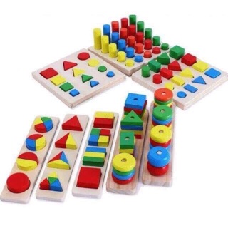 bộ 8 món montessori