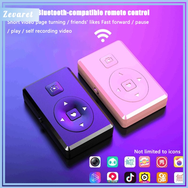 Điều Khiển Chụp Ảnh Từ Xa Bluetooth Không Dây Cho Điện Thoại