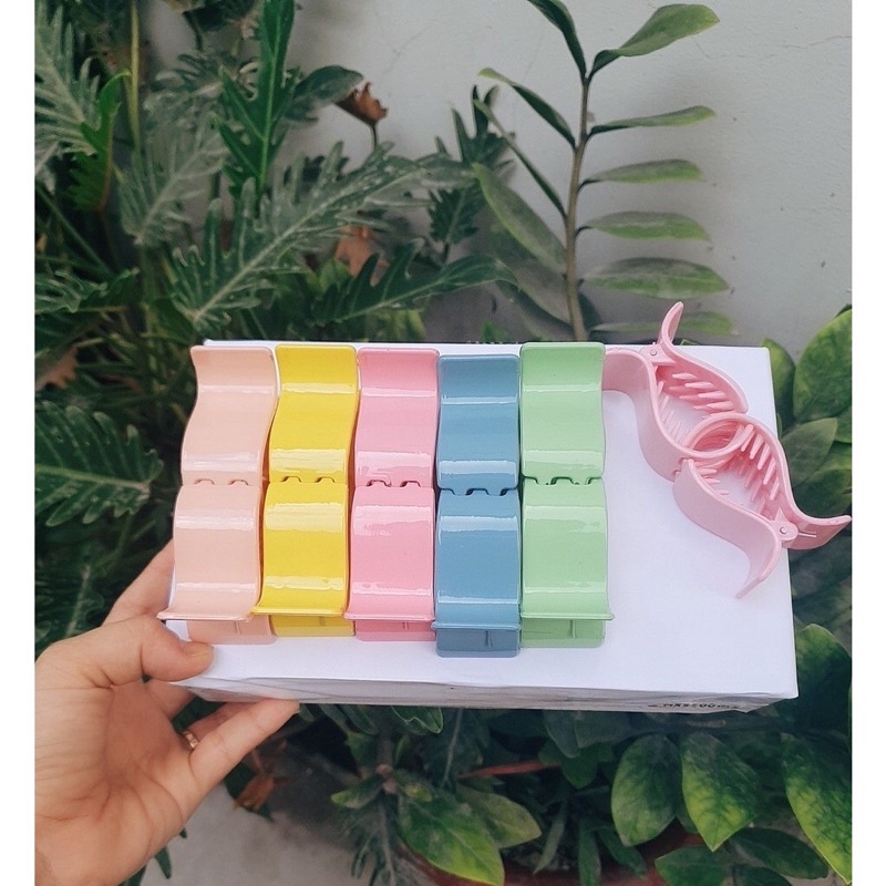 Kẹp càng cua 5 răng -Cặp búi cào tóc dễ thương