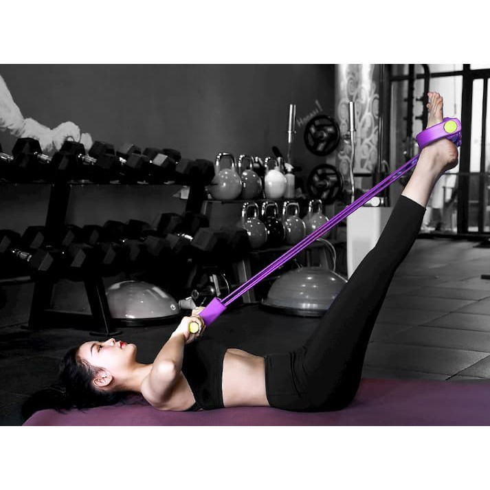 Dây kéo tập thể dục, kéo lưng, tập cơ bụng, tập gym đa năng tại nhà